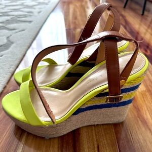Charles & Kieth summer yellow sandals